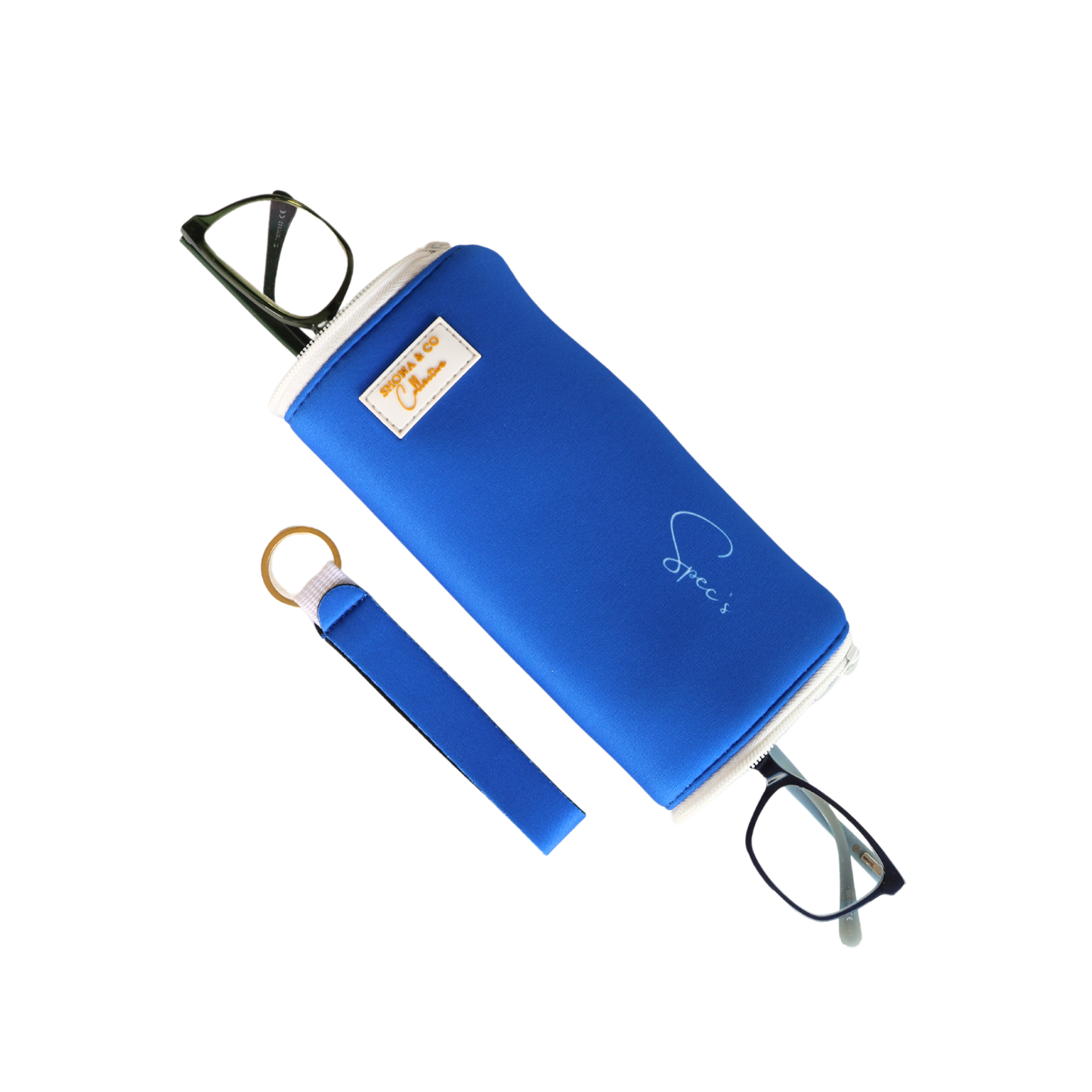 "Spring Edition" Indigo - The Case Wristlet