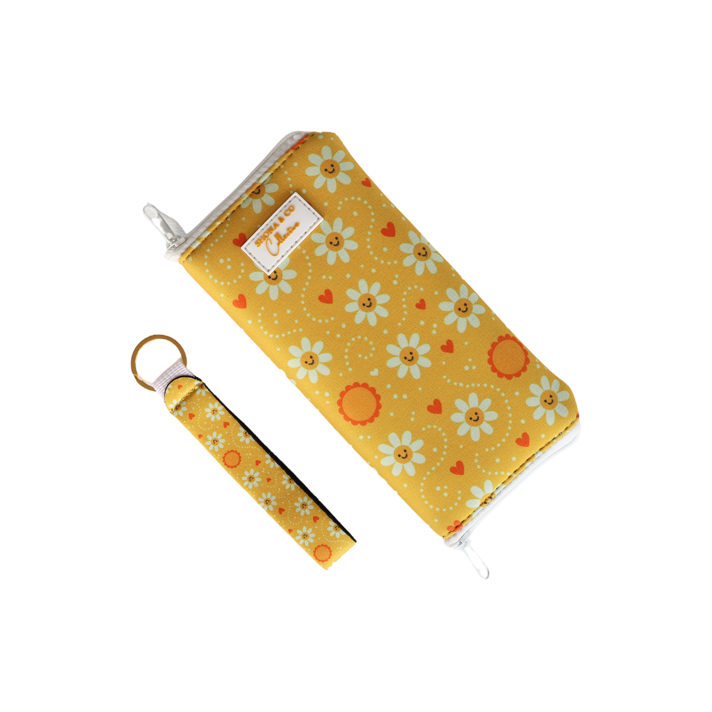 "Spring Edition" Daisy - The Case Wristlet