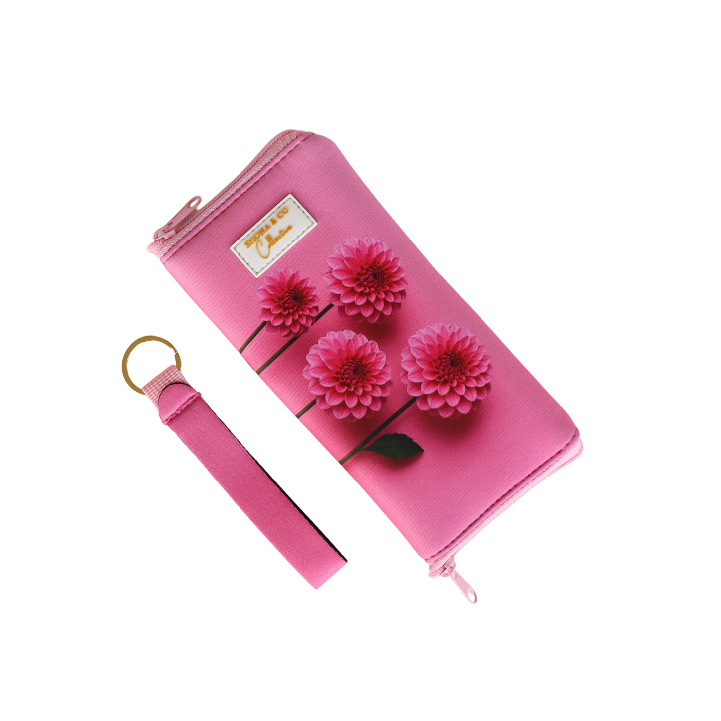 "Spring Edition" Dahlia - The Case Wristlet