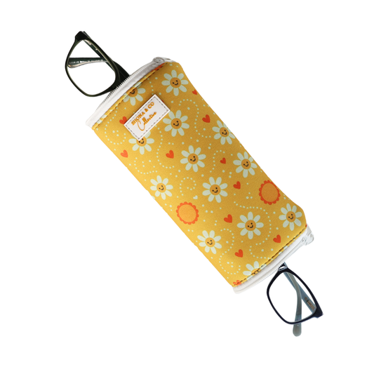 "Spring Edition" Daisy - Duo Glasses Case