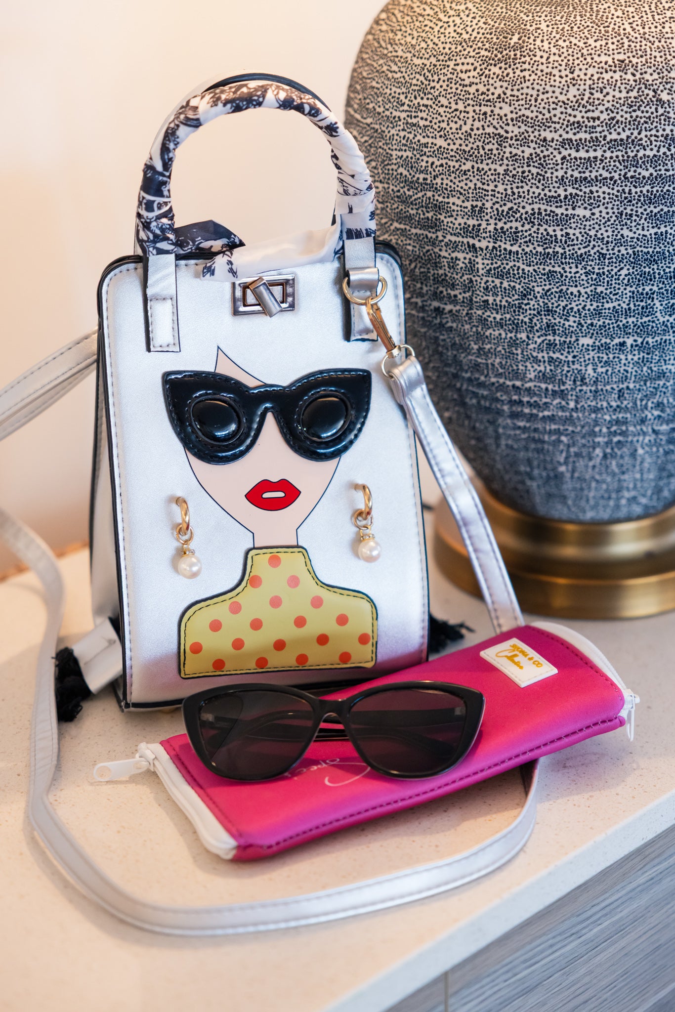 "Spring Edition" Celeste - Duo Glasses Case