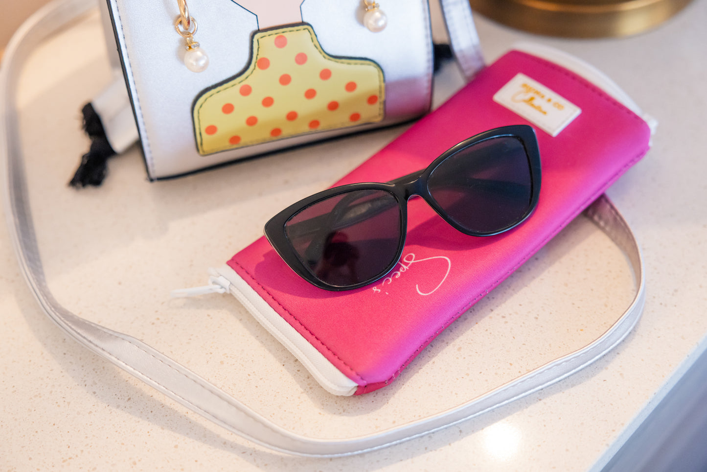 "Spring Edition" Celeste - Duo Glasses Case